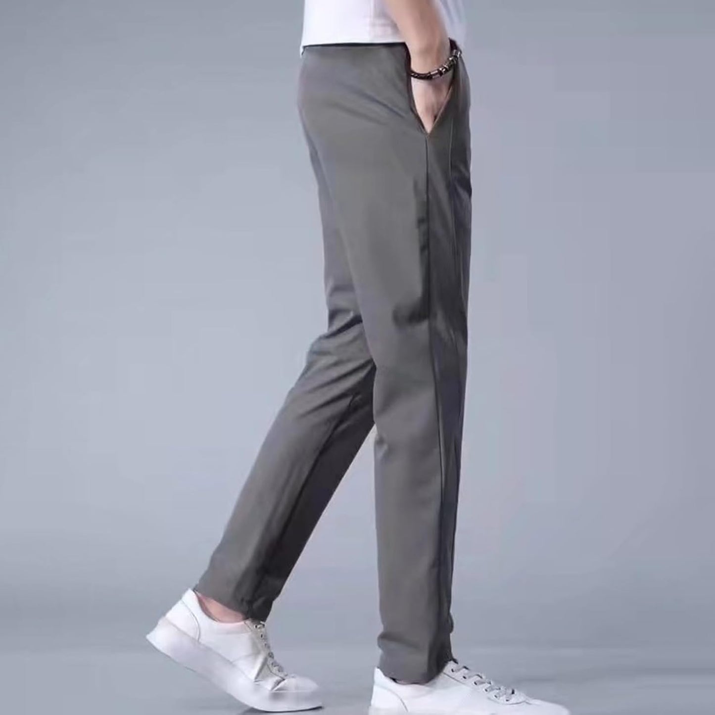 Serrachi Men Trouser Pants Elastic