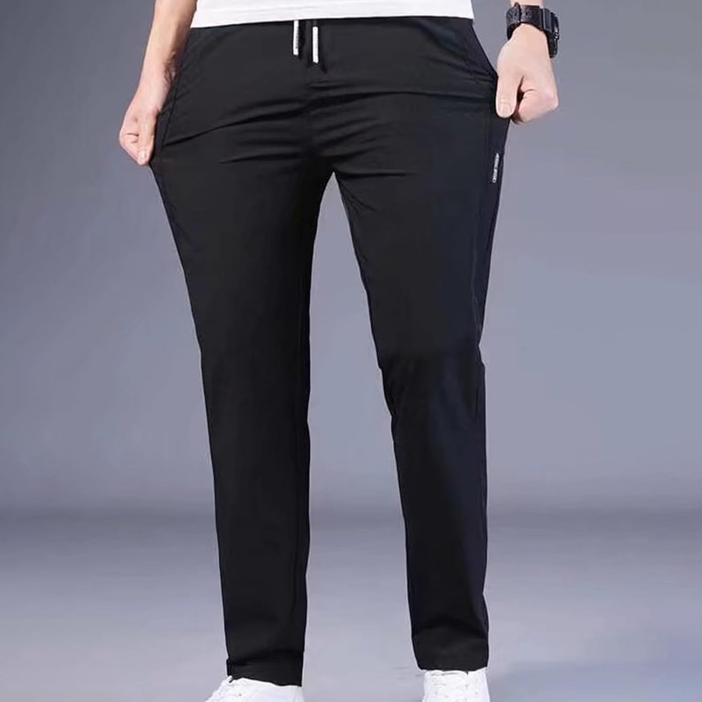 Serrachi Men Trouser Pants Elastic