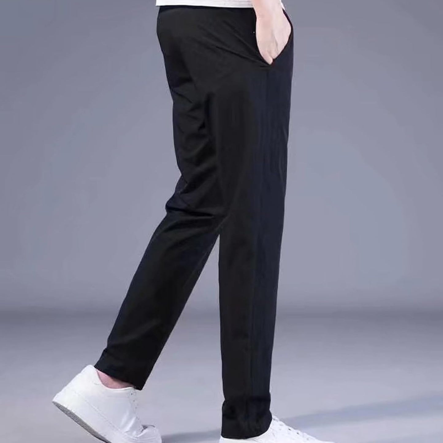 Serrachi Men Trouser Pants Elastic