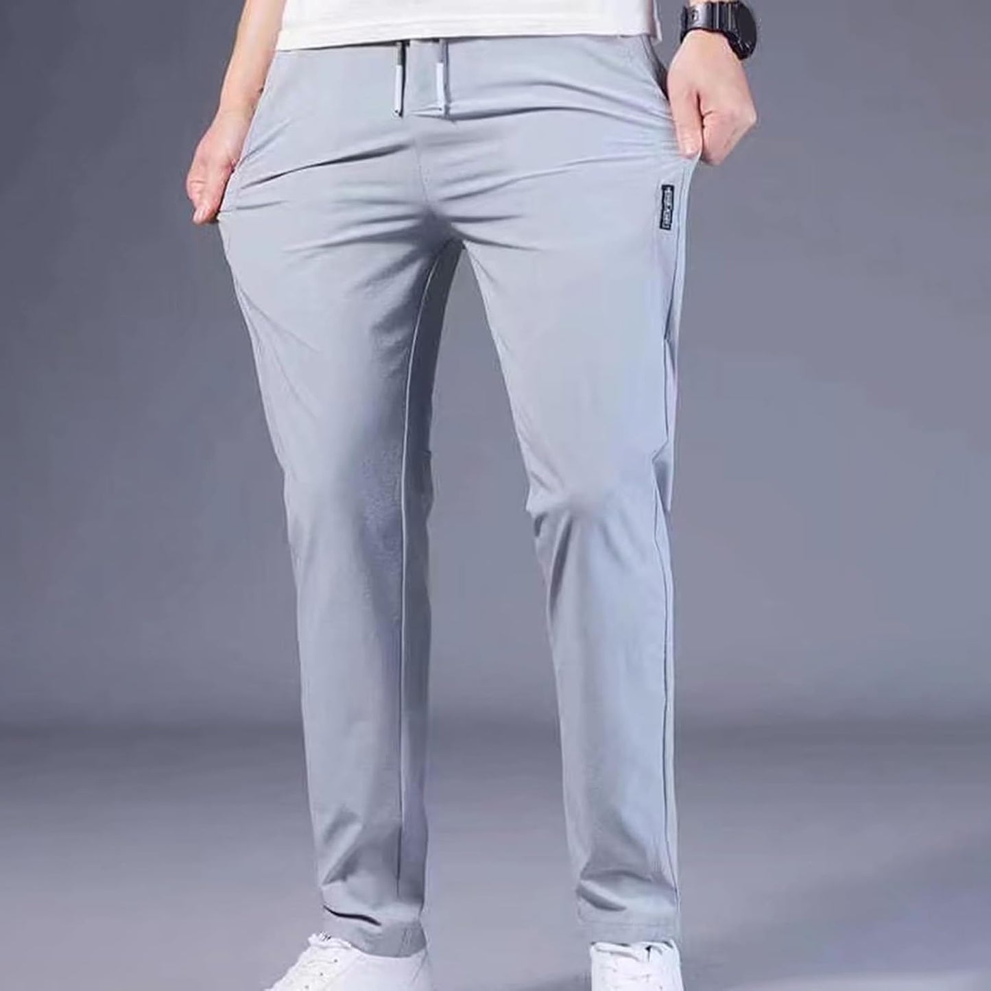 Serrachi Men Trouser Pants Elastic