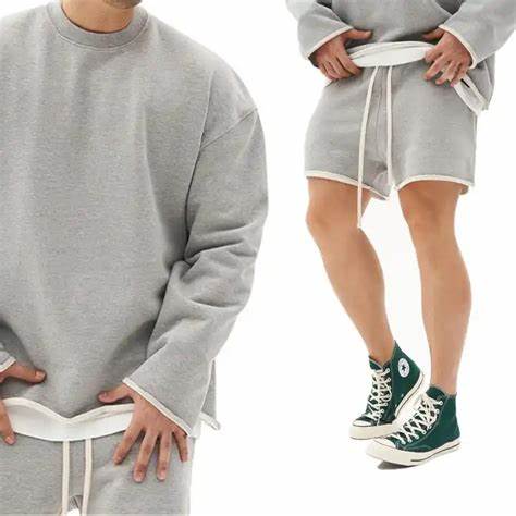 Serrachi Sweatshirt Shorts Set