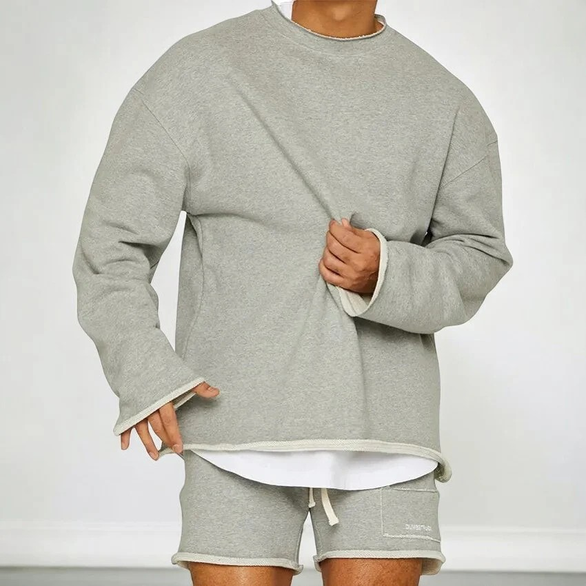 Serrachi Sweatshirt Shorts Set